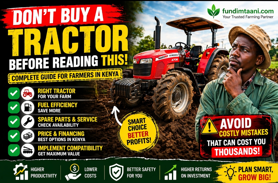 DON’T BUY A TRACTOR BEFORE SEEING THIS (Complete Guide for Smart Farmers in Kenya)